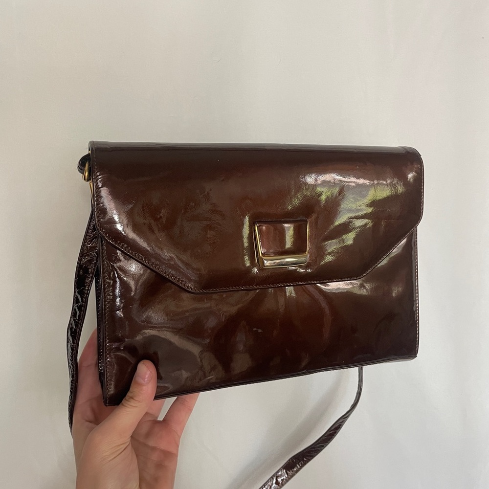 Vintage BALLY Brown Handbag